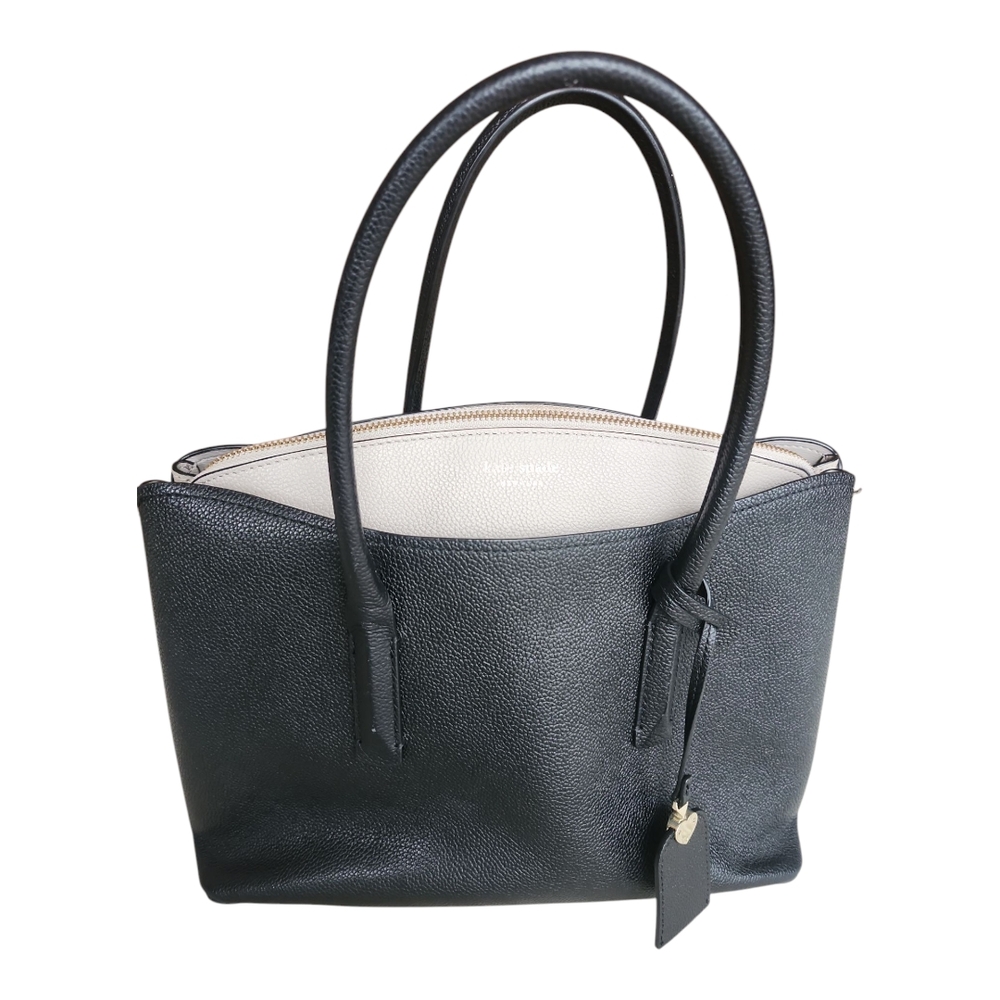 Kate Spade Black and Cream Tote Bag